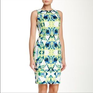VINCE CAMUTO KALEIDOSCOPE DRESS